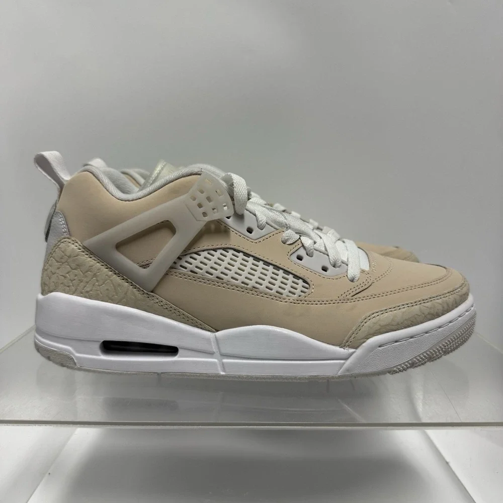 Brand New Air Jordan Spizike Low Sanddrift Beige White HV6528-100 Men's Size 9